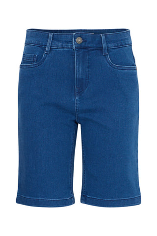 Elli Denim Bermuda Short (Medium Blue)