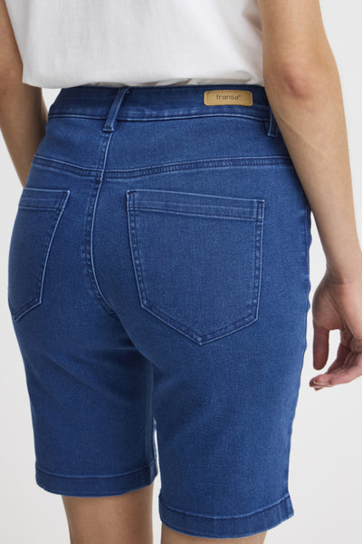 Elli Denim Bermuda Short (Medium Blue)