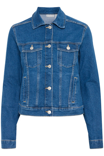 Mina Denim Jacket (Mid Blue)
