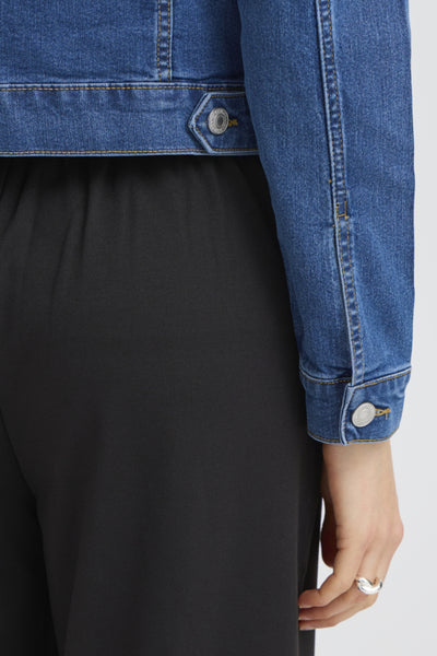 Mina Denim Jacket (Mid Blue)