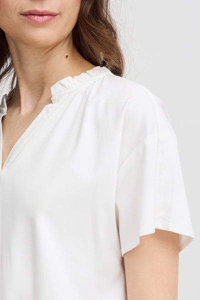 Justina Blouse (Blanc)