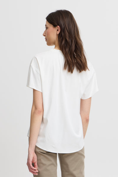 Justina Blouse (Blanc)