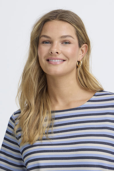 Josie Striped Top (Hydrangea)