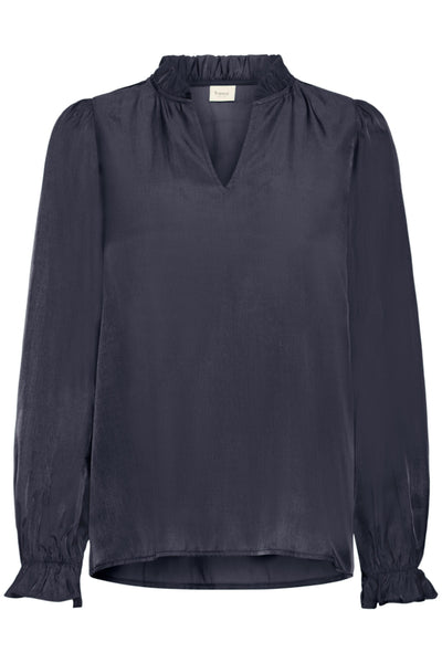 Diana Blouse (Navy Blazer)