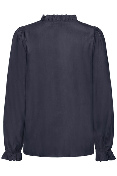 Diana Blouse (Navy Blazer)