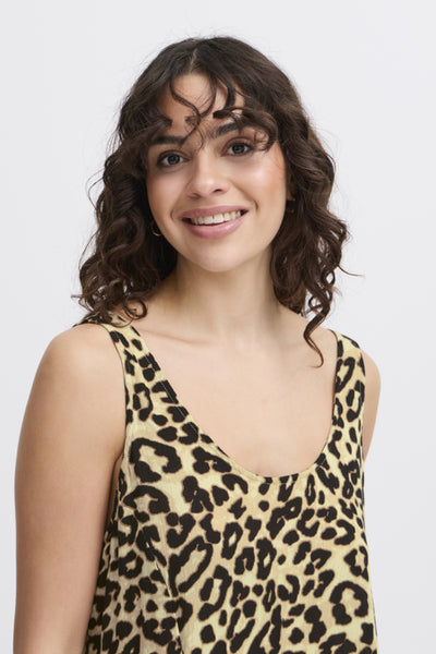 Eassie Leopard Print Loose Fit Dress - 25% OFF AT CHECKOUT - FINAL SALE
