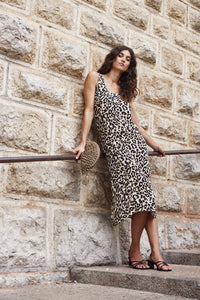 Eassie Leopard Print Loose Fit Dress - 25% OFF AT CHECKOUT - FINAL SALE