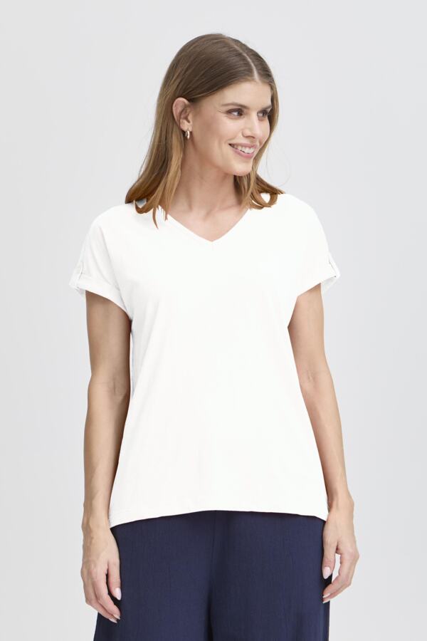 Dalia Cotton T-Shirt (White)