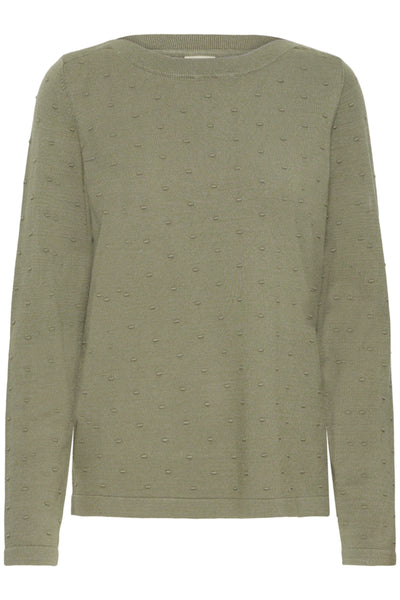 Karianne Dot Sweater (Olive)