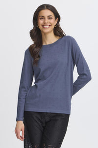 Karianne Dot Sweater (Bering Sea)
