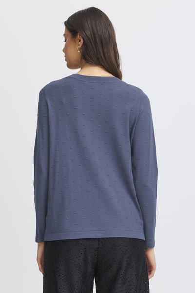 Karianne Dot Sweater (Bering Sea)