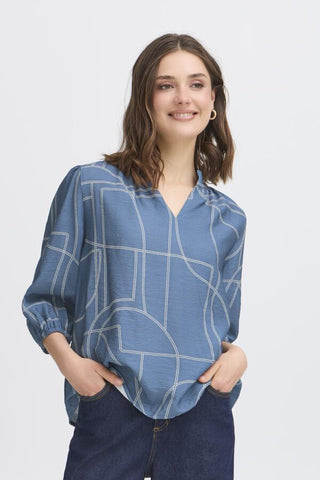 Daphne Blouse (Bering Sea Mix)