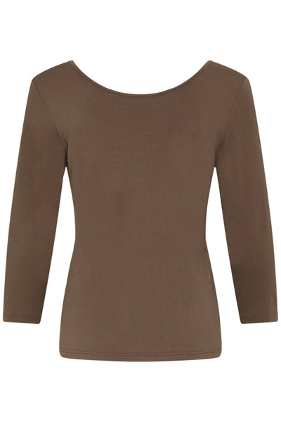Dotta Reversible 3/4 Sleeve Top (Rain Drum)