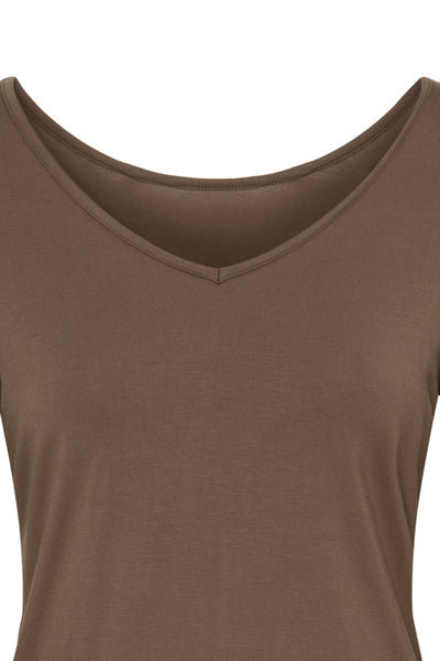 Dotta Reversible 3/4 Sleeve Top (Rain Drum)