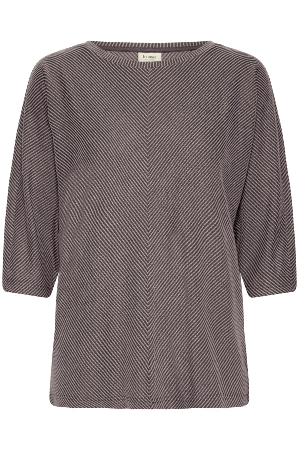 Dasha Chevron Top (Chocolate Tarte)