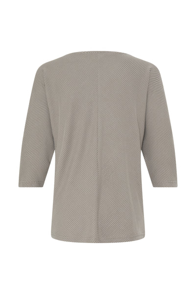 Dash 3/4 Sleeve Top (Driftwood)