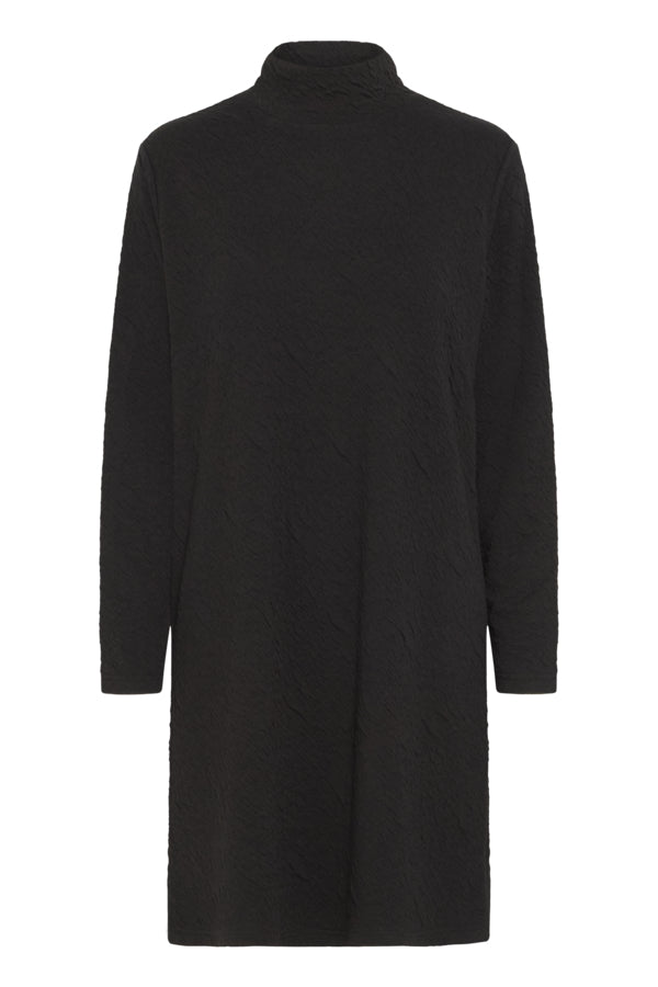 Eliana Crepe Dress (Black)