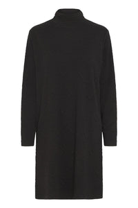 Eliana Crepe Dress (Black)