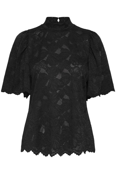 Mirabella Lace Blouse (Black)