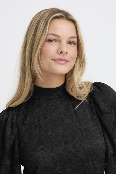 Mirabella Lace Blouse (Black)