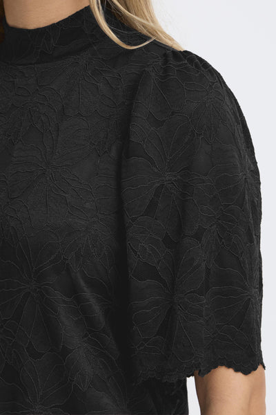 Mirabella Lace Blouse (Black)