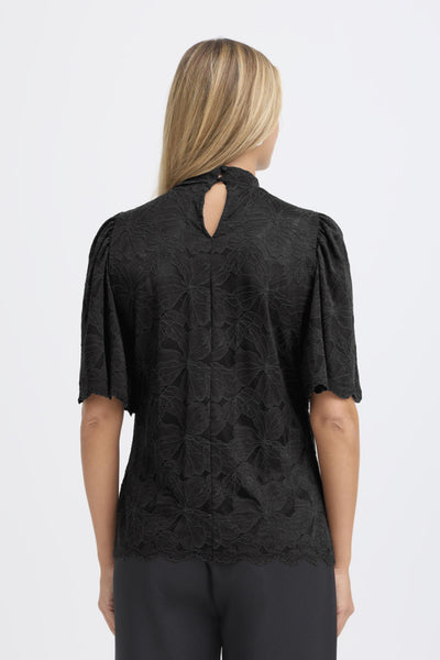 Mirabella Lace Blouse (Black)