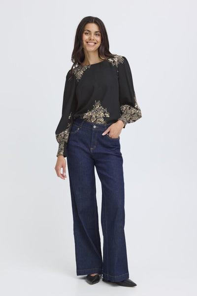 Adara Blouse (Black)