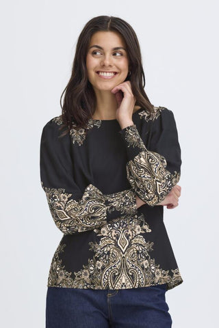 Adara Blouse (Black)