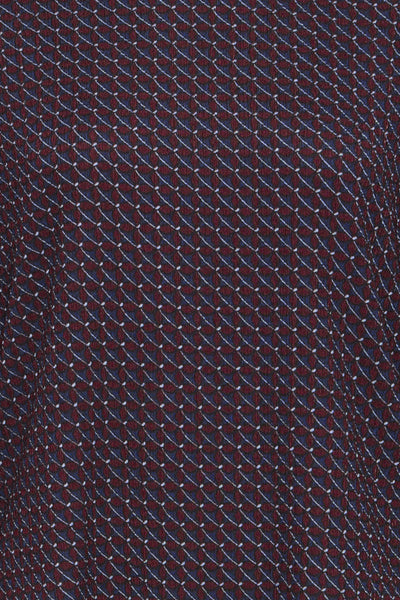 Senna 3/4 Sleeve Top (Geo Flower)