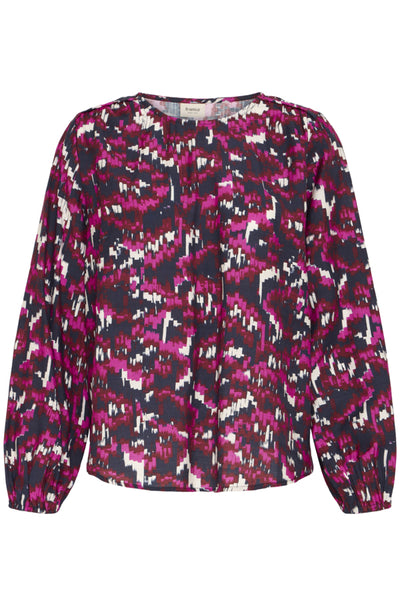 Adriana Blouse (Very Berry)