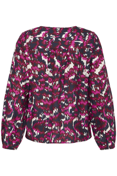 Adriana Blouse (Very Berry)