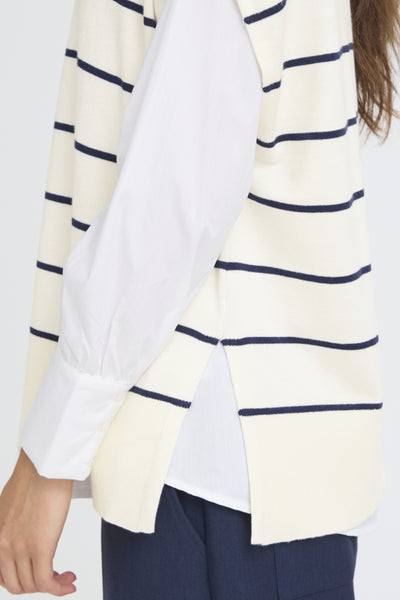 Mary Striped Vest