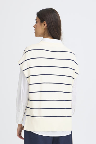 Mary Striped Vest