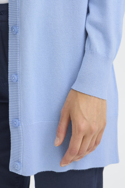 Mary Long Cardigan (Della Robbia Blue)