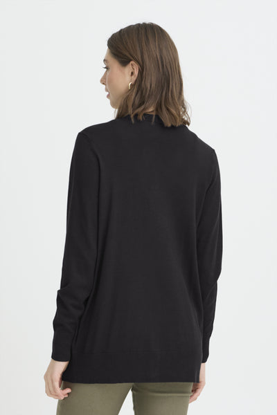 Mary Long Cardigan (Black)