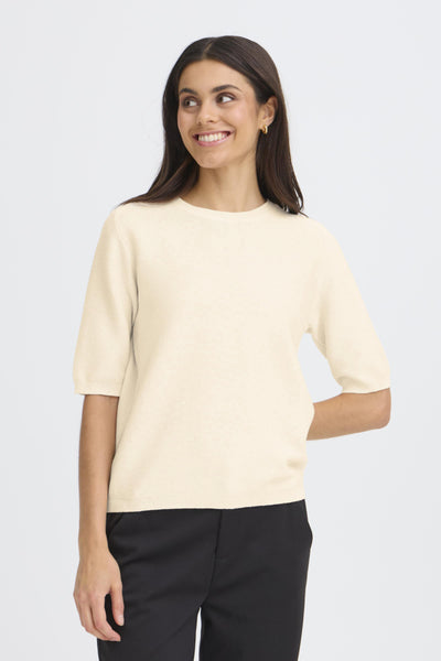 Sinja Cotton Blend Sweater (Antique)