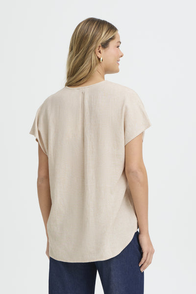 Jett Linen Blend Blouse