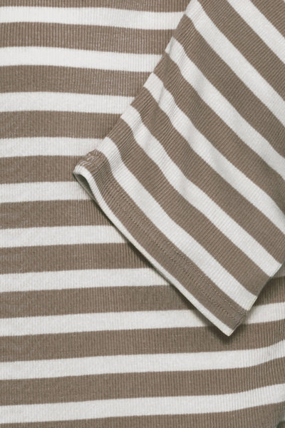 Cano 3/4 Sleeve Top (Mountain Stripe)