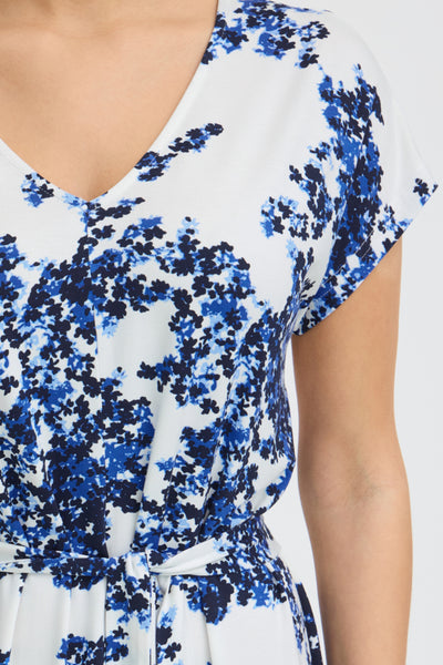 Amy Dress (Blue Floral)