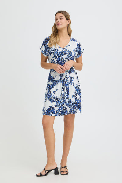 Amy Dress (Blue Floral)