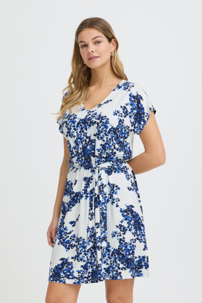 Amy Dress (Blue Floral)