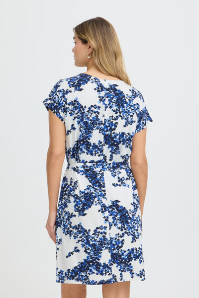 Amy Dress (Blue Floral)