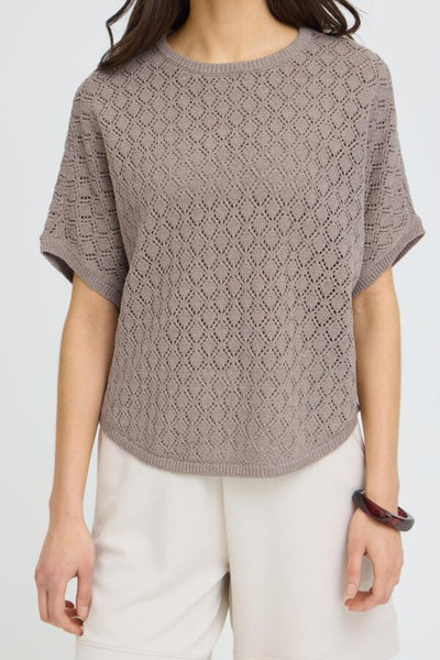 Sinja Open Knit Sweater (Mountain Trail)
