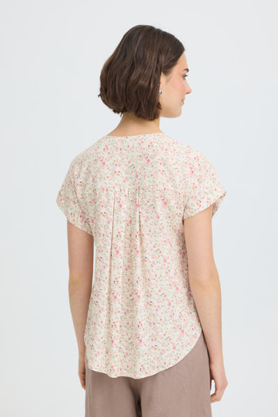 Heati Blouse (Pink Floral)