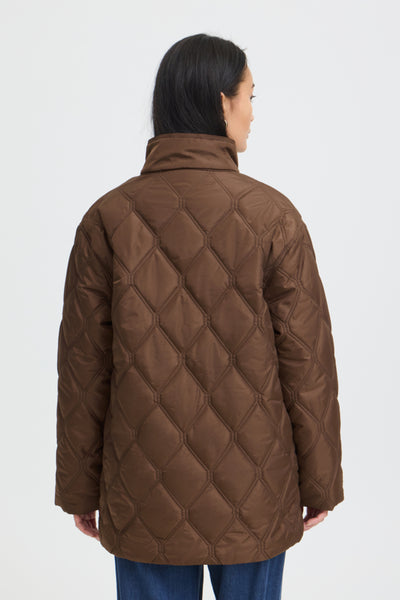 Agate Quilted Jacket (Rain Drum)