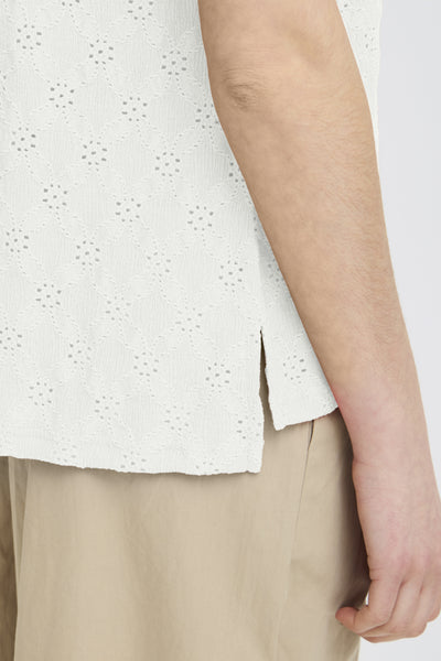Mira Eyelet Top (Blanc)