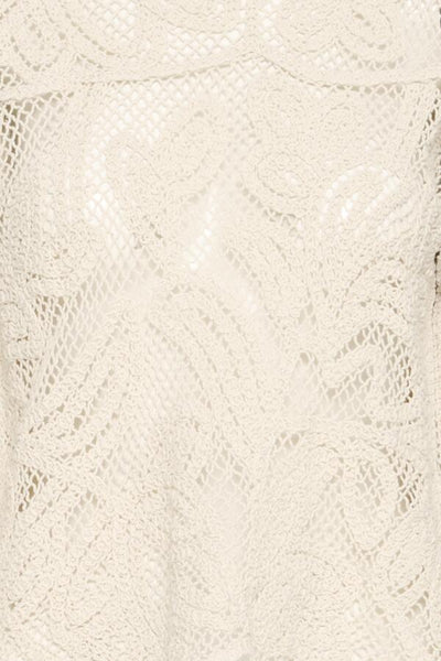 Prima Cotton Lace Top (Oatmeal)