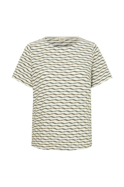 Niamy Short Sleeve Top (Olive)