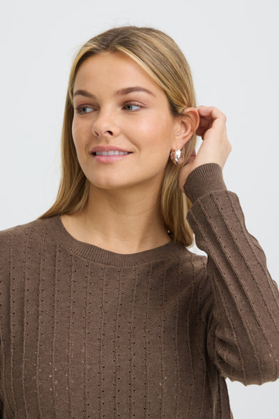 Vanessa Cotton Pullover (Rain Drum)