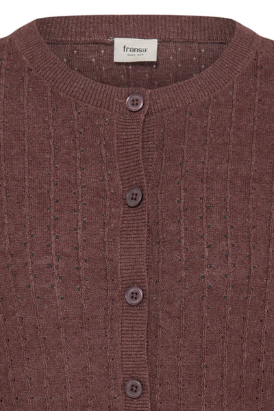 Vanessa Cotton Cardigan (Rain Drum)